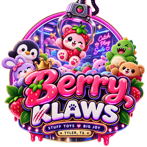 Berry Klaws Arcade — stuff toys, big joy. Tyler, TX.